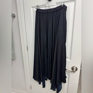 Anthropologie Black A-Line Skirt
